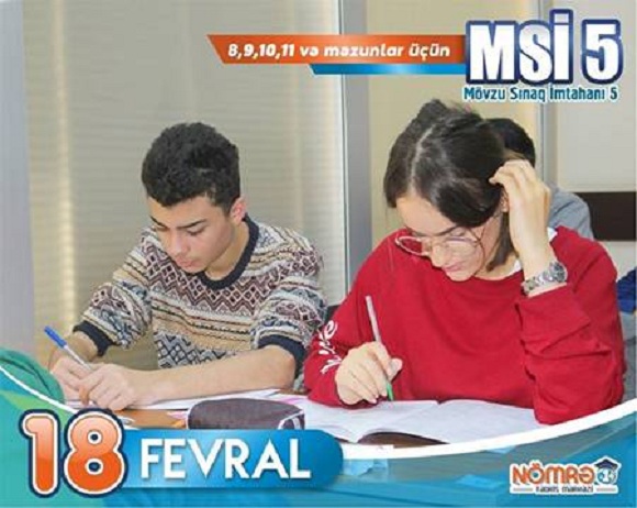 Region Kurslarında 8,9,10,11-ci sinif və MƏZUNLAR üçün 