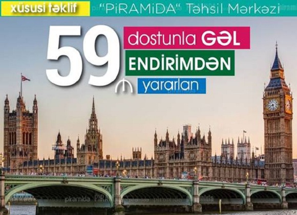 Dostunla gəl ingilis dili endirim al - 1