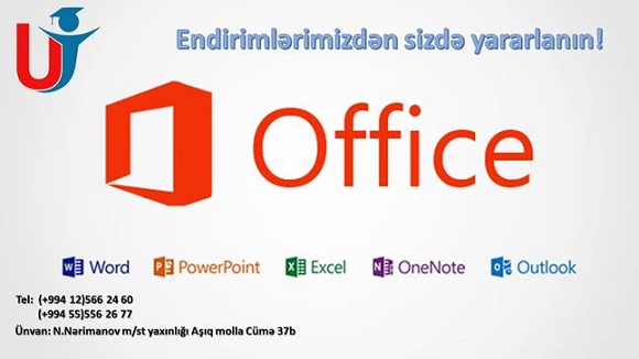 Ofis proqramlarına xüsusi endirimlər - 1