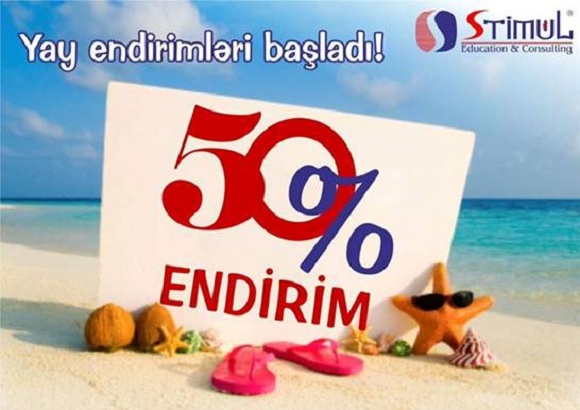 50% YAY ENDİRİMLƏRİ-ndən istifadə edin - 1