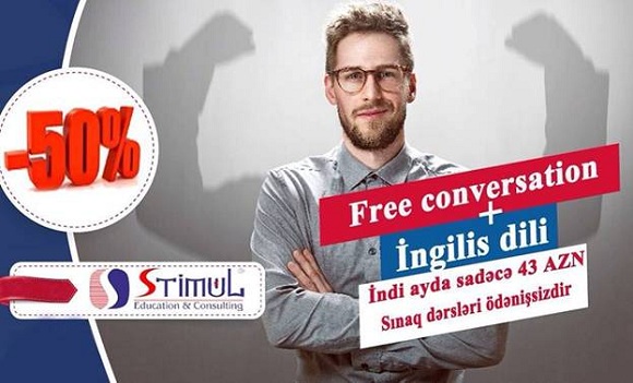 İNGİLİS dili kurslarımıza 50%-lik YAY ENDİRİMLƏRİ - 1