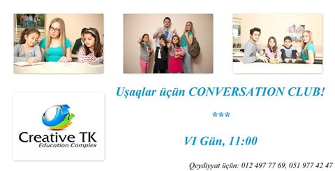 Uşaqlar üçün CONVERSATION CLUB! - (Creative TK) - 1