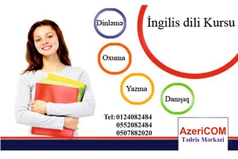 Dünya ilə ünsiyyət qurmağa üçün İngilis dilini öyrənin - (Azericom Courses) - 1 Dünya ilə ünsiyyət qurmağa üçün İngilis dilini öyrənin - (Azericom Courses) - 1