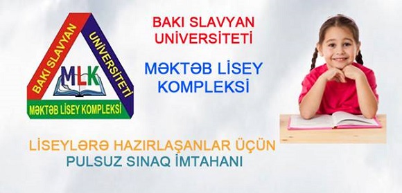 Liseylərə hazırlaşanlar üçün - pulsuz sınaq imtahanı - 1