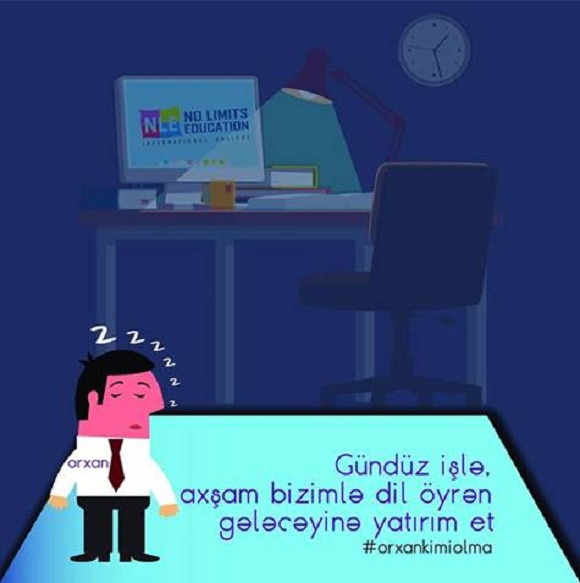 Axşam saatlarına Xarici dil dərsləri lazımdır?