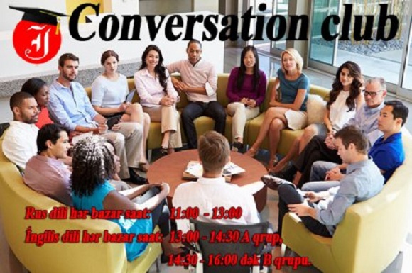 Rus dili üzrə Conversation Club-a gəlin - 1