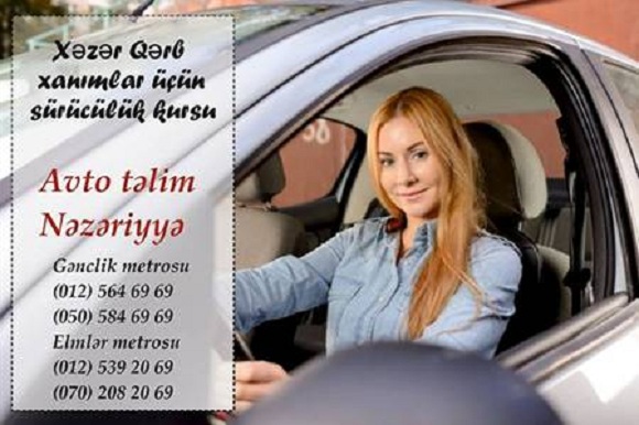 Xanımlar hələ sürücülük kursları axtarırsınız? - 1