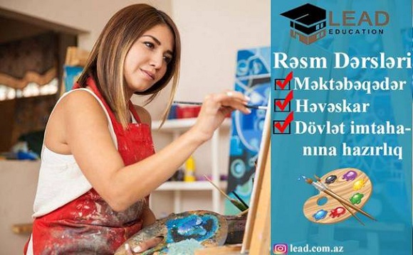 Lead Education rəsm kurslarına dəvət edir - 1