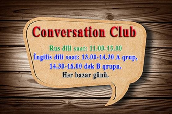 Rus dilindən Conversation Club - 1