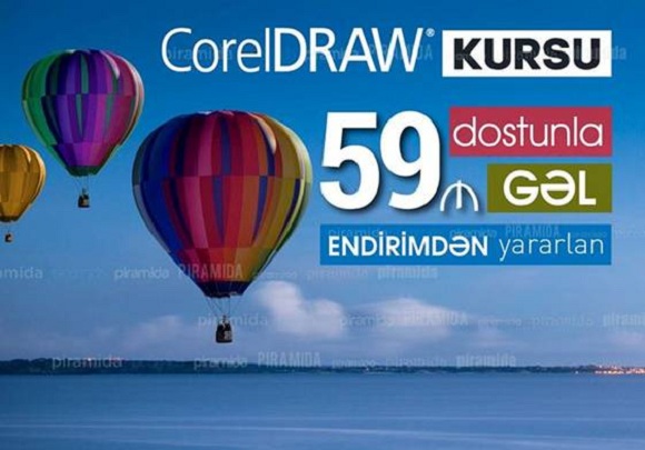 Corel Draw Kursuna yazıl və endirim al - 1