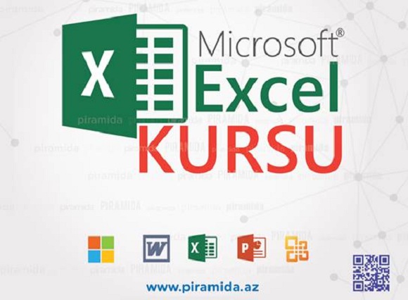 Excel təliminə bizimlə başla - Piramida Təhsil Mərkəzi - 1