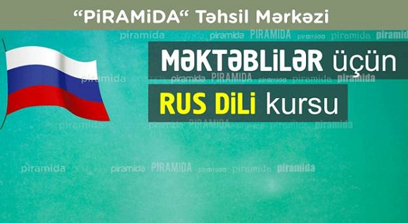 Məktəblilər üçün rus dili kursu - Piramida Təhsil Mərkəzi - 1