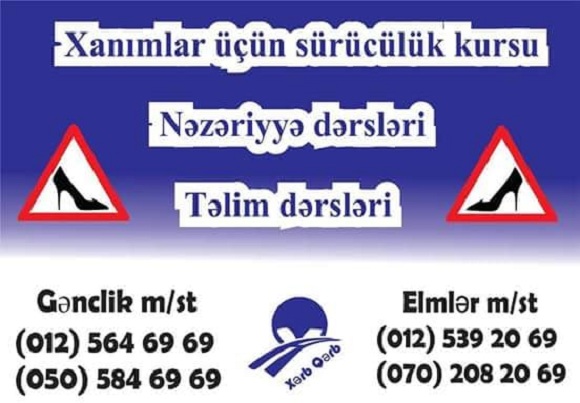 Xanımların sürücü olmaq arzuları bizdə real olur - 1