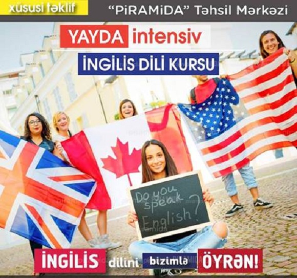 Yay Ayları ərzində İntensiv İngilis Dili Kursları - 1