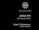 ACCA P4 (Advanced Financial Management) exam preparation (Headstart International)
