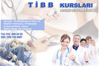 Home education TIBB KURSLARI tələbə qəbulunu elan edir - 1