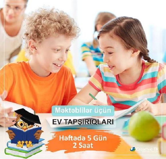 Bütün fənlər üzrə EV TAPŞIRIQLARI hazırlığı - 1