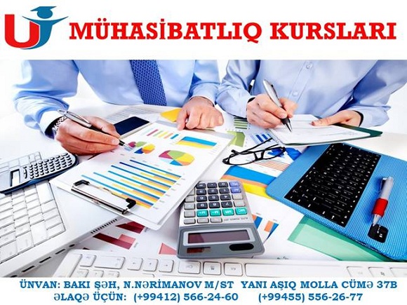 Mühasibatlıq kurslarımızdan istifadə edin - 1