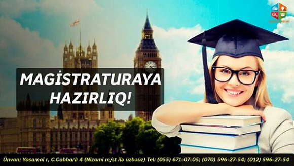 Magistratura imtahanına bizimlə hazırlaşın - 1