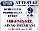 Attestat imtahanına hazırlığı - Ödənişsiz sınaq imtahanı