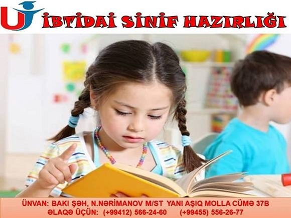 “Uğur mm” tədris mərkəzi sizi ibtidai sinif hazirliqlarina dəvət edir - 1