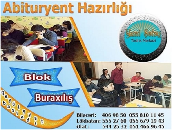 Biləcəri, Lökbatan, Ələtdə abituriyent hazırlığı - 1