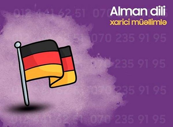 Alman dili xarici müəllimlə - 1