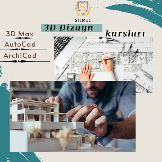 3D dizayn kursları (3D max, AutoCAD, ArchiCad) - 1