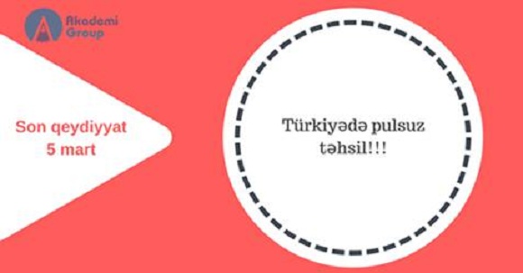 “Türkiye Bursları”na qəbul başladı